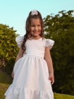 Vestido Luxo Sianinha Branco (Premium)