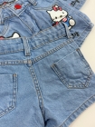 Short Jeans Infantil Hello Kitty