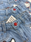 Short Jeans Infantil Hello Kitty
