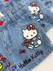 Short Jeans Infantil Hello Kitty