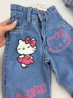 Calça Jeans Infantil Hello Kitty