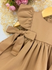 Vestido Isabella Nude Baby (Premium)