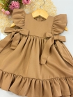 Vestido Isabella Nude Baby (Premium)