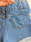 Short Jeans Infantil Laço
