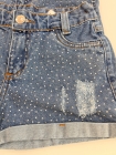 Short Jeans Infantil Brilho