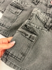 Short Jeans Juvenil Preto Ref. 1249