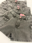 Short Jeans Juvenil Preto Ref. 1249