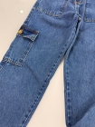 Calça Cargo Jeans Juvenil