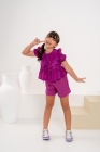 Conjunto Luxo Batinha Lilás
