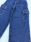 Calça Cargo Jeans Infantil