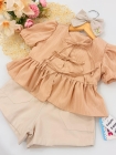 Conjunto Luxo Batinha Nude