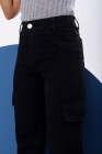 Calça Jeans Juvenil Preta