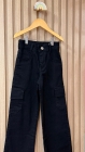 Calça Jeans Juvenil Preta