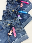 Short Jeans Infantil Unicórnio