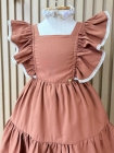 Vestido Mel Chocolate