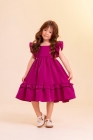 Vestido LUXO Fúcsia (Premium)