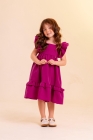 Vestido LUXO Fúcsia (Premium)