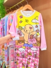 Pijama Manga Longa Bobbie Goods Rosa