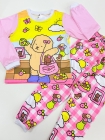 Pijama Manga Longa Bobbie Goods Rosa