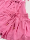 Conjunto Laço Cor Rosa