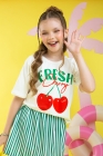 Conjunto Short Saia Cherry