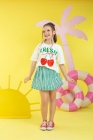 Conjunto Short Saia Cherry