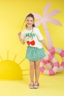 Conjunto Short Saia Cherry
