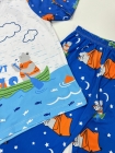 Pijama Manga Longa Marinheiro