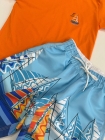 Conjunto Laranja Barcos