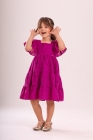 Vestido Laise Fúcsia (Premium)