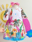 Vestido Lúdico Branco Selva