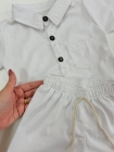 Conjunto Mauricinho Linho Branco