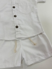 Conjunto Mauricinho Linho Branco