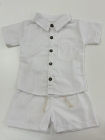Conjunto Mauricinho Linho Branco