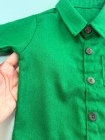 Conjunto Mauricinho Linho Verde Musgo