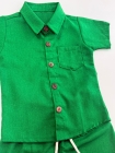 Conjunto Mauricinho Linho Verde Musgo