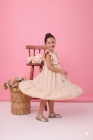 Vestido Isabella Nude Claro (Premium)