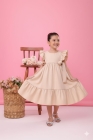 Vestido Isabella Nude Claro (Premium)