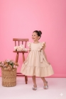 Vestido Isabella Nude Claro (Premium)