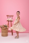 Vestido Isabella Nude Claro (Premium)