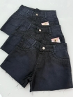 Short Jeans Juvenil Preto