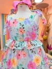 Vestido Primavera Verde Água