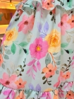 Vestido Primavera Verde Água