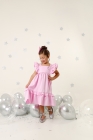 Vestido LUXO Rosa Bebe (Premium)