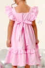Vestido LUXO Rosa Bebe (Premium)