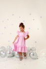 Vestido LUXO Rosa Bebe (Premium)