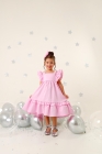 Vestido LUXO Rosa Bebe (Premium)