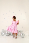 Vestido LUXO Rosa Bebe (Premium)