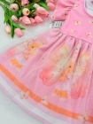 Vestido Rosa Ursinho