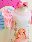 Vestido Trapézio Unicórnio 